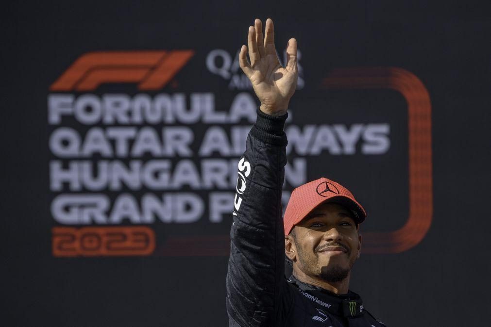 Lewis Hamilton conquista 'pole position' histórica na Hungria
