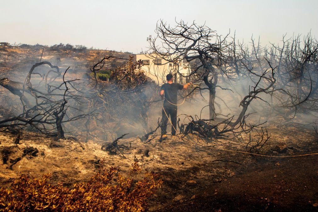 MNE em contacto com portugueses afetados por incêndios na Grécia
