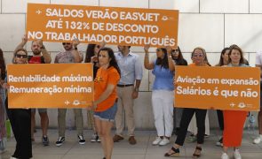 Sindicato quer proposta trabalhável após 90% de adesão à greve na easyJet