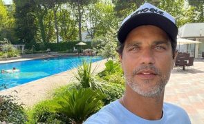 Bruno Cabrerizo Mostra-se ao lado dos filhos e fãs elogiam a beleza do trio