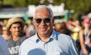 António Costa Prepara-se para as férias… sem seguranças