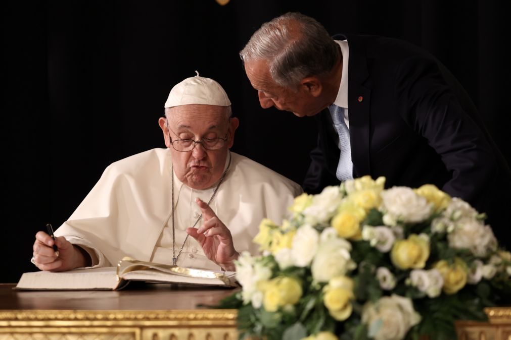 Papa espera que Lisboa seja inspiração para enfrentar