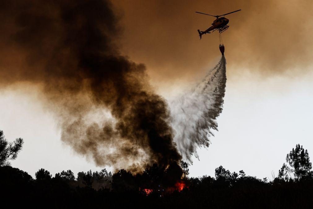 Incêndio em Odemira merece maior atenção com 7 mil hectares de área ardida