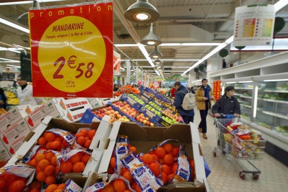 Inflação em França abranda para 4,3% em julho