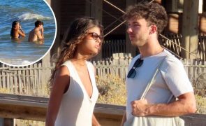 Kika Cerqueira Gomes Em clima de romance com Pierre Gasly no Algarve