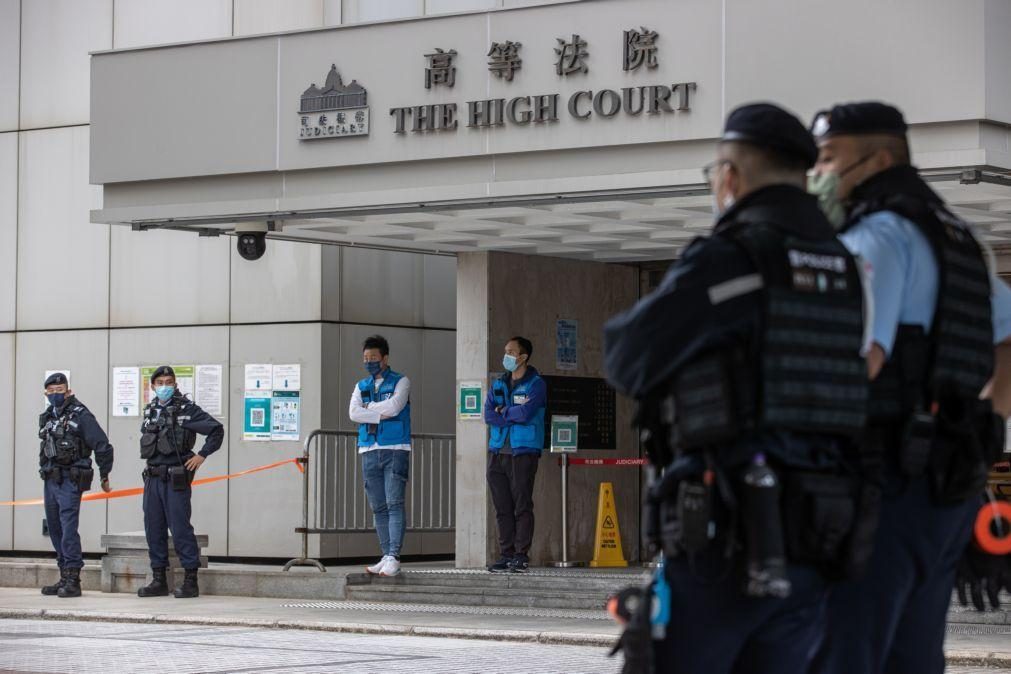 Parcialmente anuladas condenações de sete defensores pró-democracia de Hong Kong