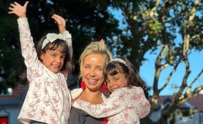 Luciana Abreu A reação encantadora de uma das filhas às férias!