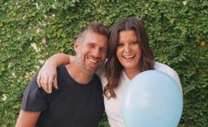 Maria Botelho Moniz Declara-se ao noivo em dia especial: 