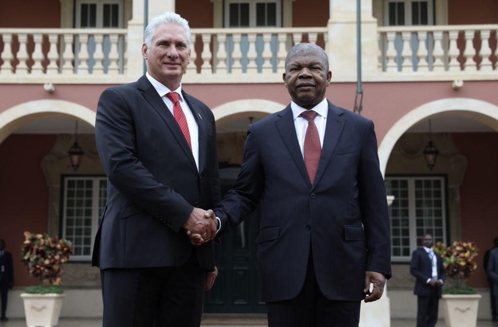 Angola e Cuba assinam três memorandos para 