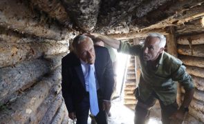 Marcelo, o primeiro Presidente entrar na trincheira em Moshchun