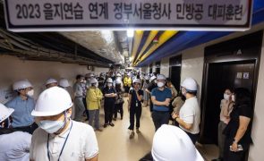 Coreia do Sul realiza primeiro exercício de defesa civil em seis anos
