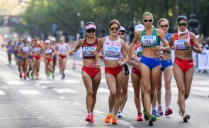 Inês Henriques lamenta dia duro e triste na despedida dos 35 km marcha nos Mundiais de atletismo
