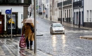 Grupos Oriental e Central dos Açores sob aviso amarelo devido a chuva