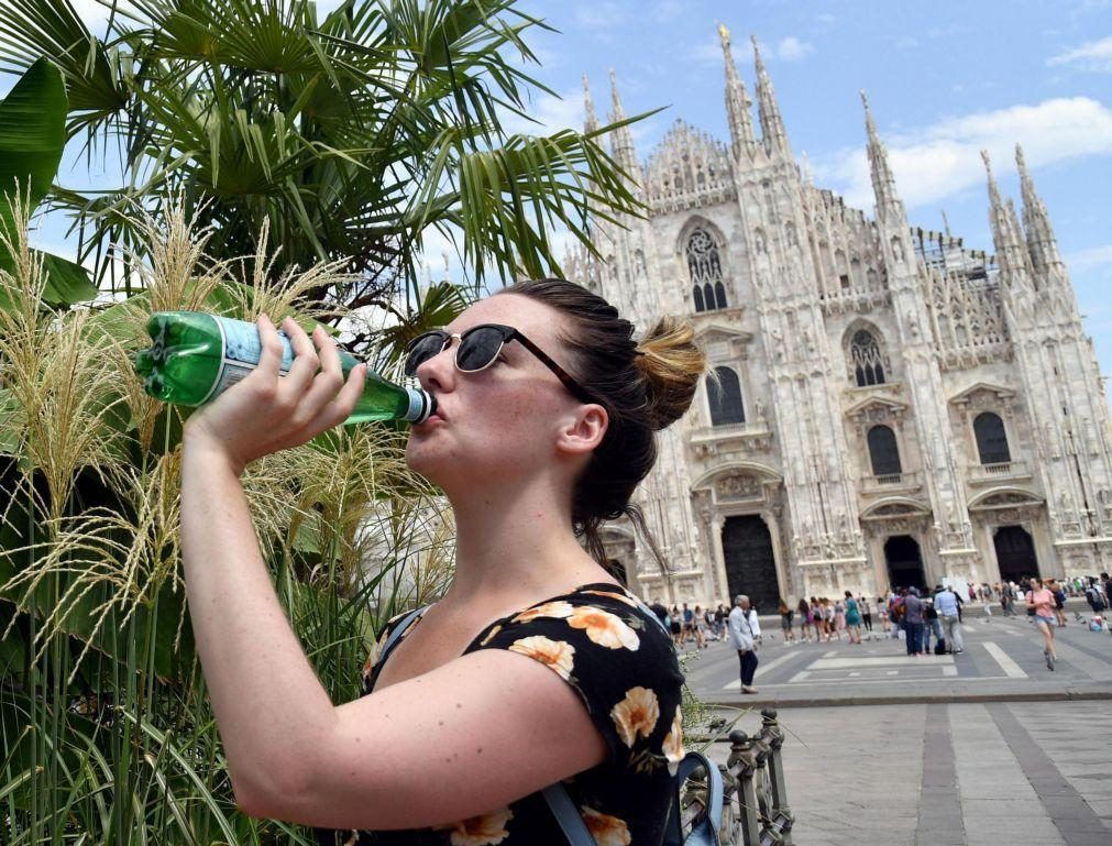 Milão registou na quarta-feira dia mais quente em 260 anos