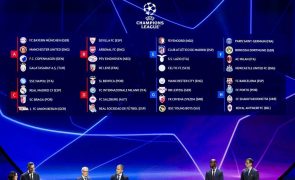 Benfica, FC Porto e Braga conheceram os seus adversários na Liga dos Campeões