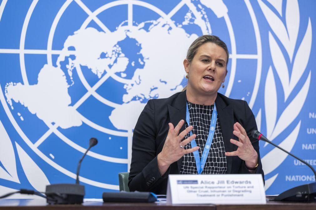 Relatora da ONU contra a tortura na segunda-feira na Ucrânia para uma visita