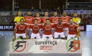 Benfica vence Sporting e conquista Supertaça de futsal