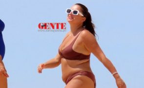 Ana Guiomar Combate calor com mergulhos