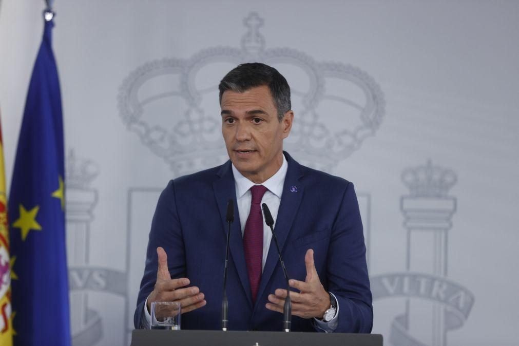 Sánchez promete governo em Espanha que acabará com fratura na Catalunha