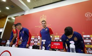 Seleção masculina de Espanha condena 