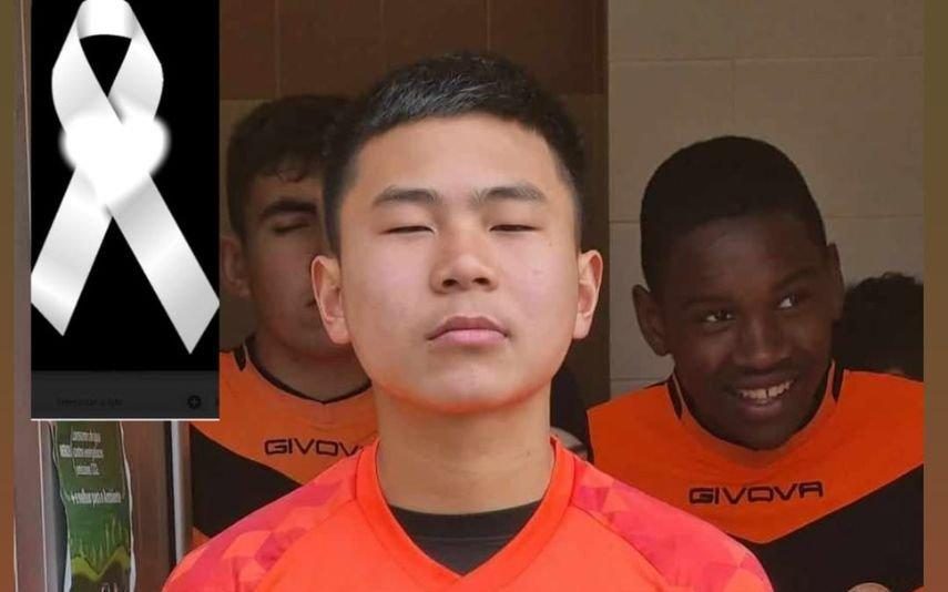 Filipe Chen Wang Jogador de 15 anos morre em despiste com carrinha em Tomar