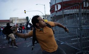 Centenas de manifestantes protestam contra mina de cobre no Panamá