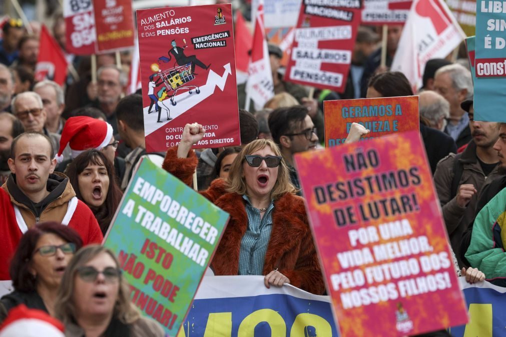 Salário de metade dos portugueses empregados não chega para as despesas -- estudo