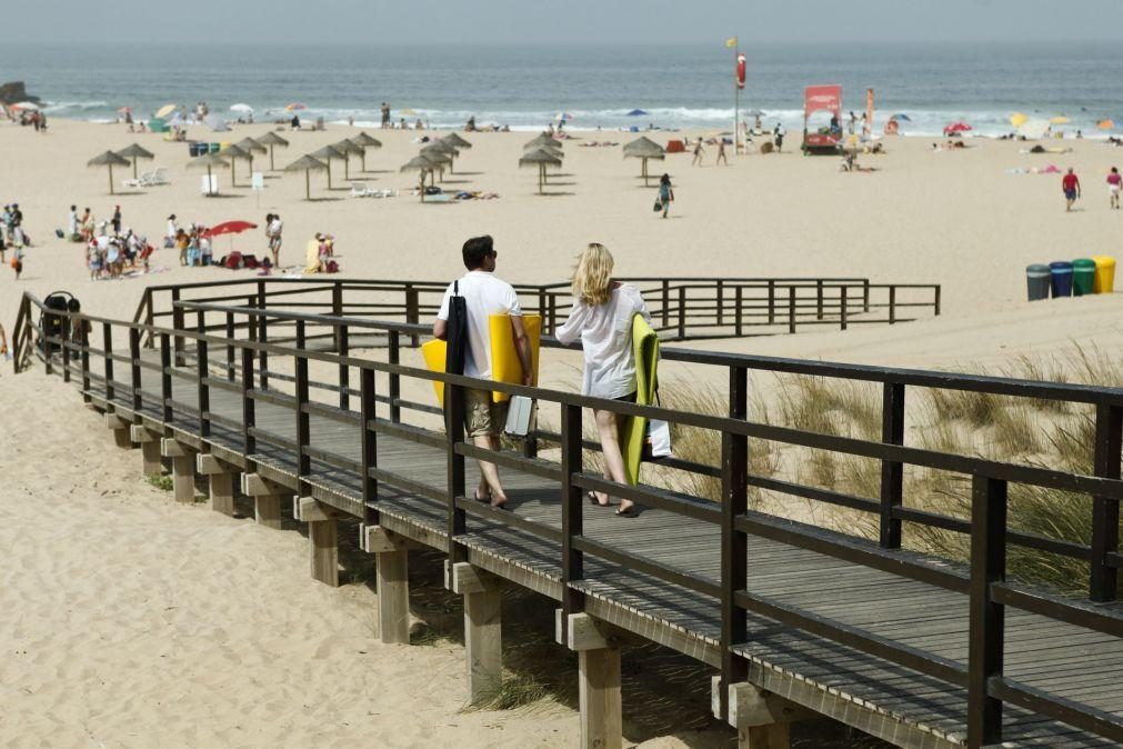 Duas praias da Ericeira interditas a banhos