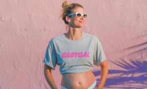 Matilde Breyner grávida reage a 