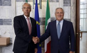 Portugal e Itália em sintonia sobre política externa e relações bilaterais