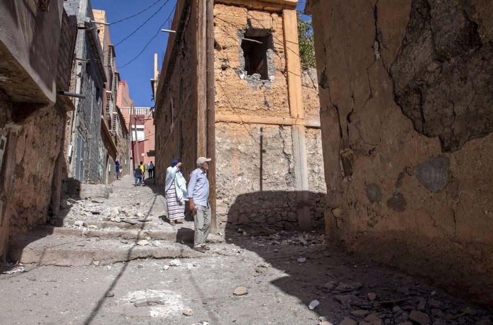Novo balanço do sismo em Marrocos é de 1.037 mortos e 1.204 feridos