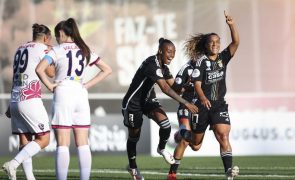 Benfica volta a golear e avança para segunda eliminatória da 'Champions' feminina