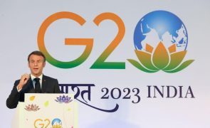 Macron critica resultados da cimeira do G20 em matéria de clima