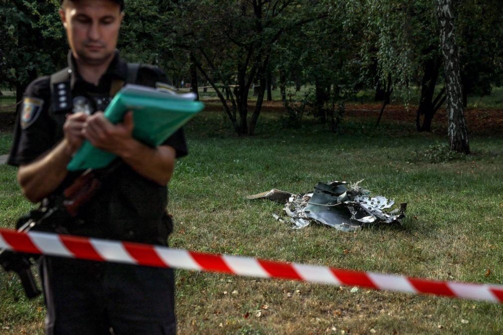 Novo bombardeamento com 'drones' em Kiev