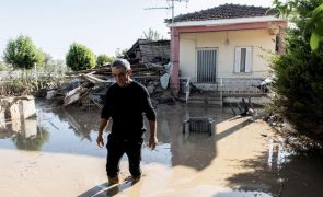 Nível da água começa a descer nas áreas inundadas do centro da Grécia