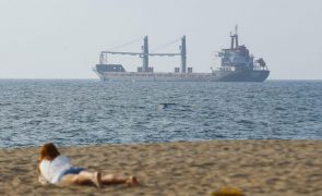Dois cargueiros civis atracaram num porto ucraniano para carregar cereais