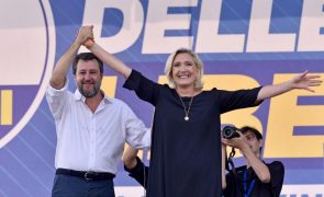 Salvini e Le Pen dispostos a união para eleições europeias de 2024