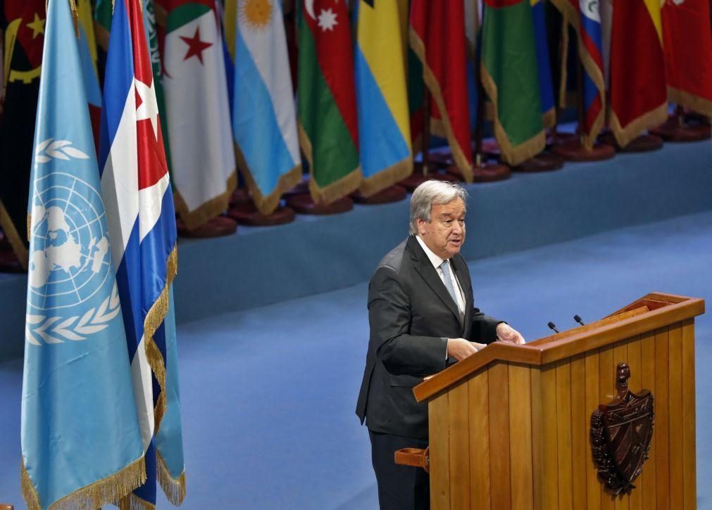 Guterres descarta progressos sobre a guerra na Assembleia Geral da ONU
