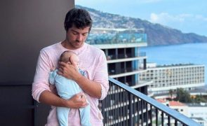 Lourenço Ortigão Ator mostra a primeira viagem do filho: 