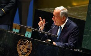 Marcelo apela na ONU para se passar de promessas à ação na reforma das instituições