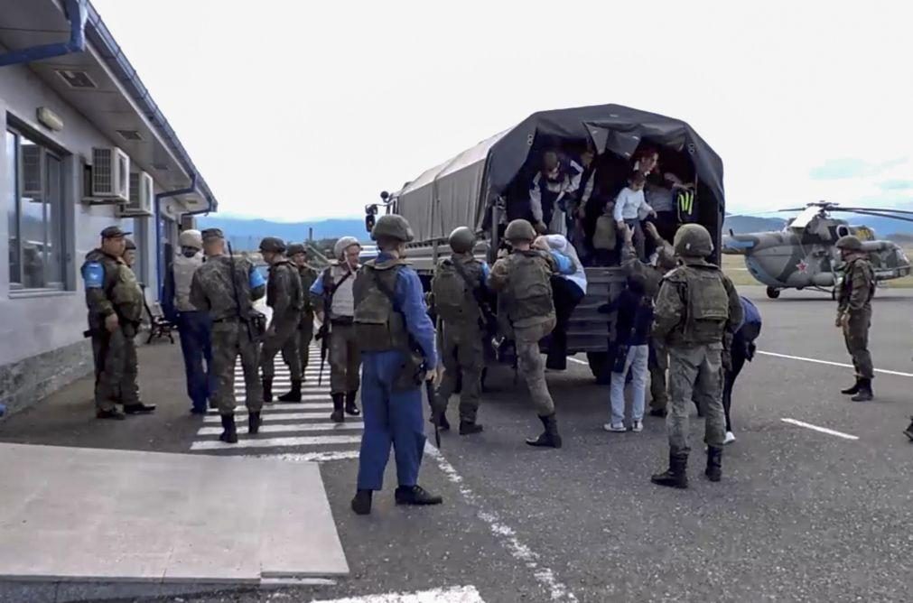 Nagorno-Karabakh: Arménia responsabiliza Rússia por segurança de arménios locais