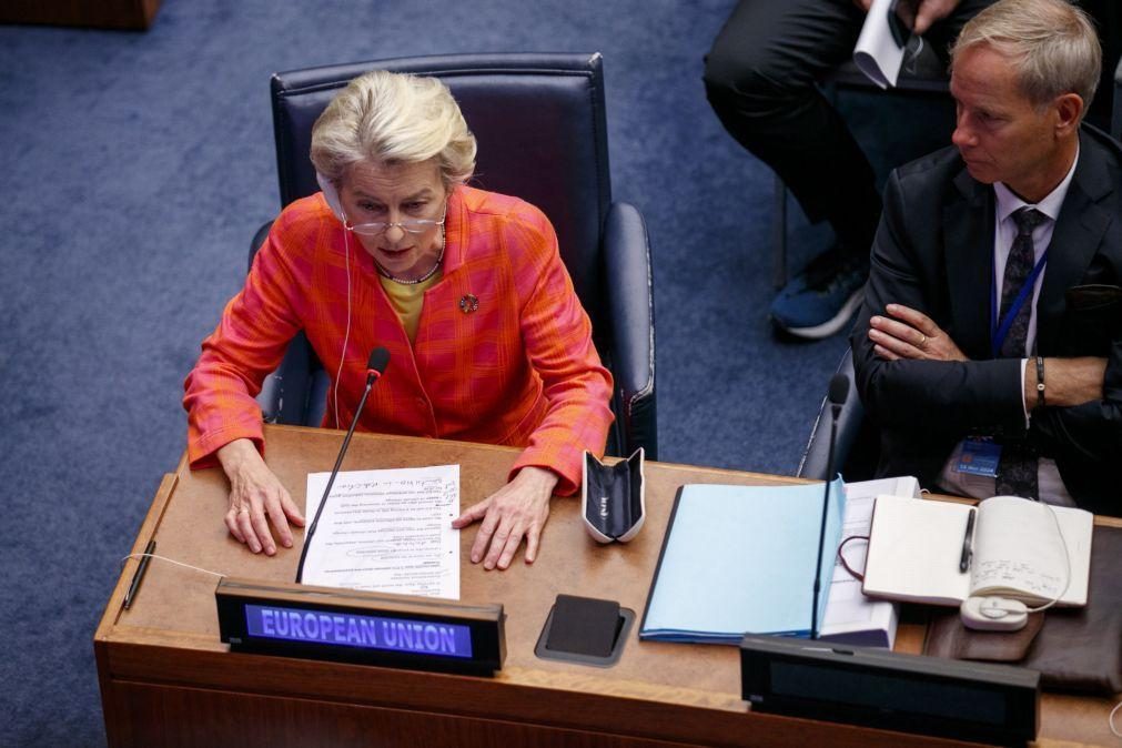 Bloco e PCP atacam Von der Leyen, Governo lamenta omissões sobre Europa social