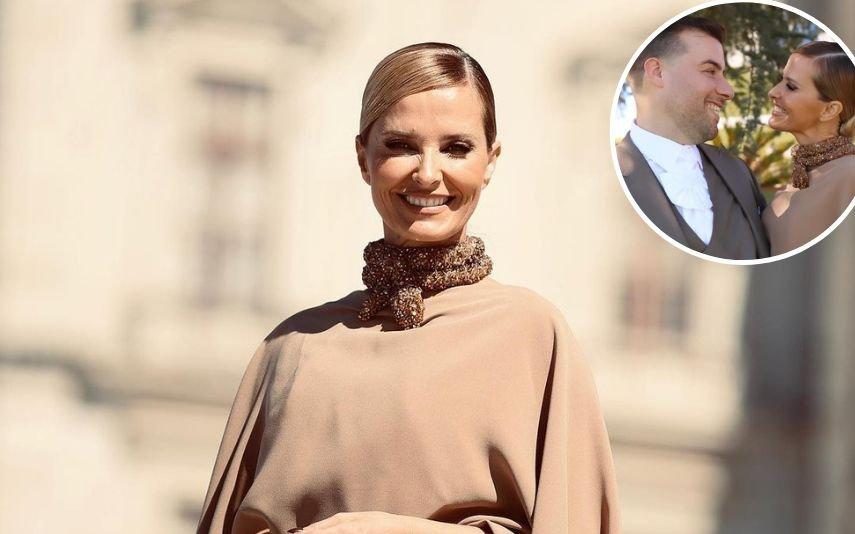 Cristina Ferreira Emociona-se no casamento do afilhado: