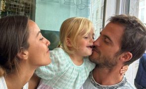 Rita Patrocínio e Tiago Teotónio Pereira Mostram reencontro com a filha de dois anos