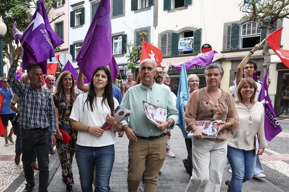 Bloco de Esquerda regressa ao parlamento regional da Madeira