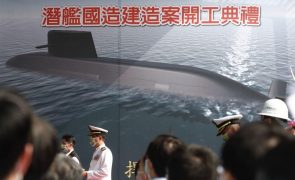 Taiwan começa a testar primeiro submarino de fabrico próprio