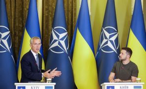 Chefe da NATO em Kiev para discutir necessidades das forças ucranianas