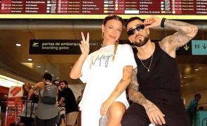 As imagens de sonho da lua de mel de Diogo Piçarra e Mel Jordão