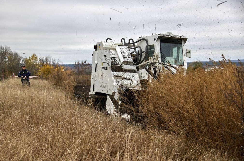 Quase 10.000 hectares de terrenos agrícolas desminados na Ucrânia desde o início da guerra