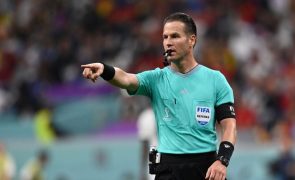 LC: Makkelie arbitra Inter-Benfica, sérvio dirige Union Berlim-Sporting de Braga
